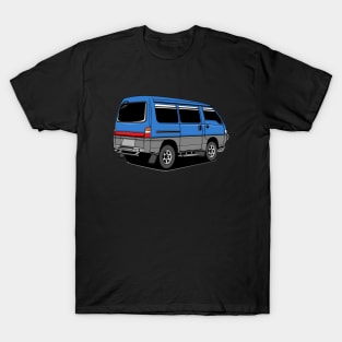 Jdm blue delica back  classic T-Shirt